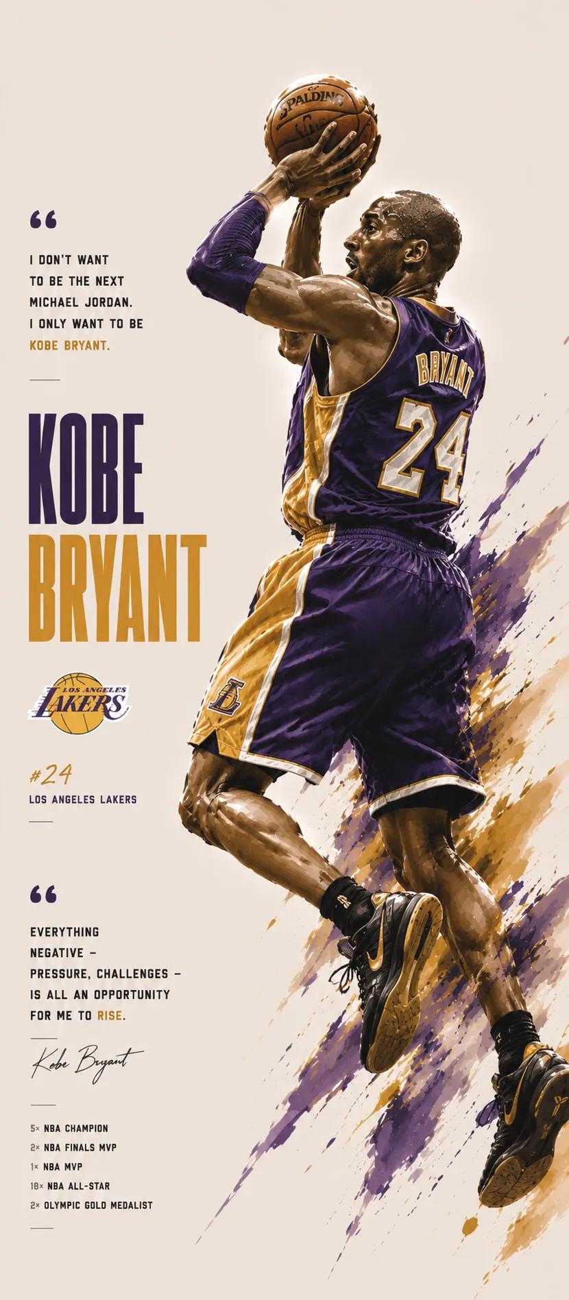 NBA LEGEND POSTER | Snack Prompt